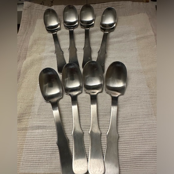Dansk Nova ll Stainless Spoons Set Of 8 Flatware - Picture 1 of 8